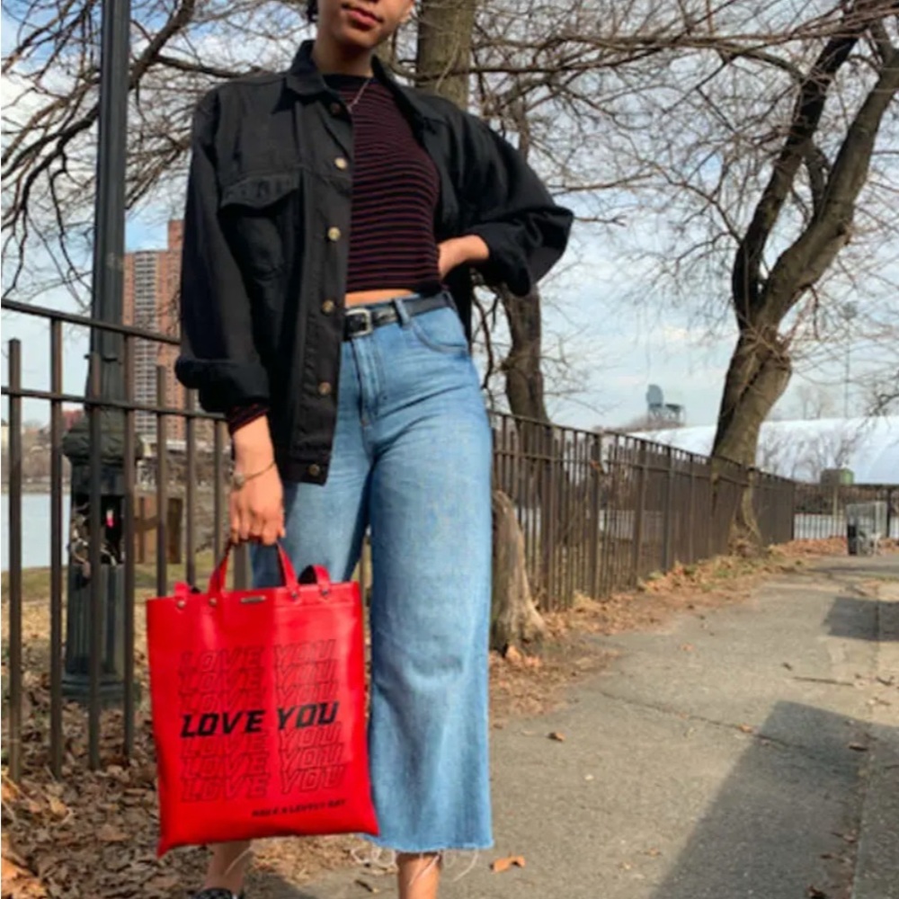 REBECCA MINKOFF Love You Magazine Tote Bag